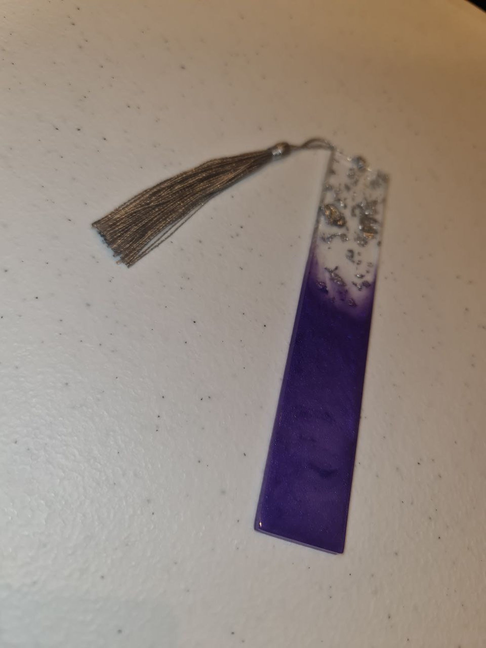 Personalised Resin Bookmark Clear Epoxy Resin Personalised Etsy