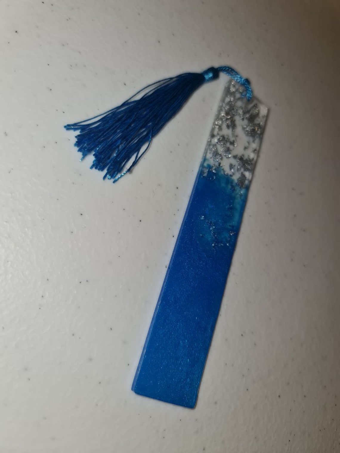 Personalised Resin Bookmark Clear Epoxy Resin Personalised Etsy