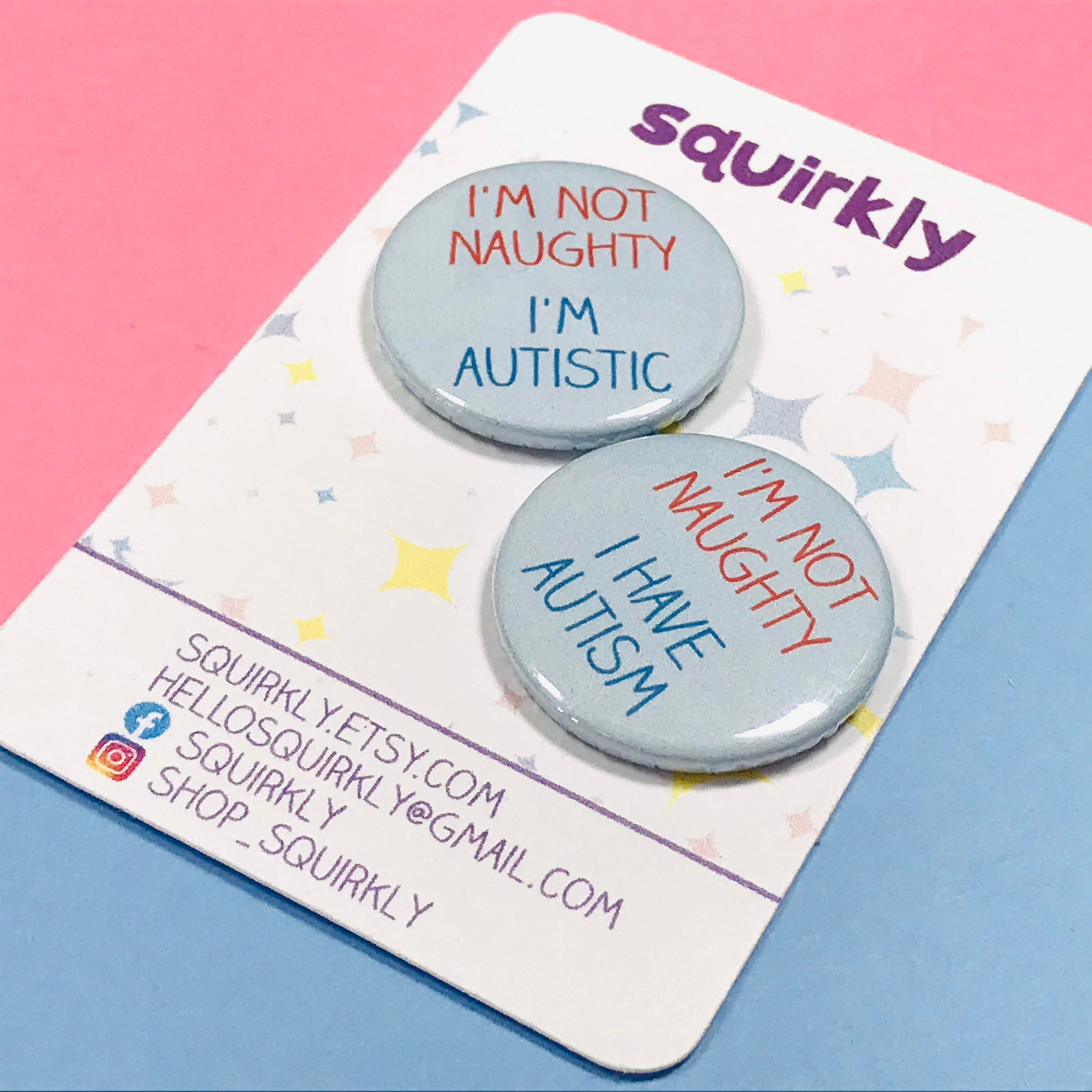 I'm Not Naughty I'm Autistic ADHD Disabled 1 Etsy UK