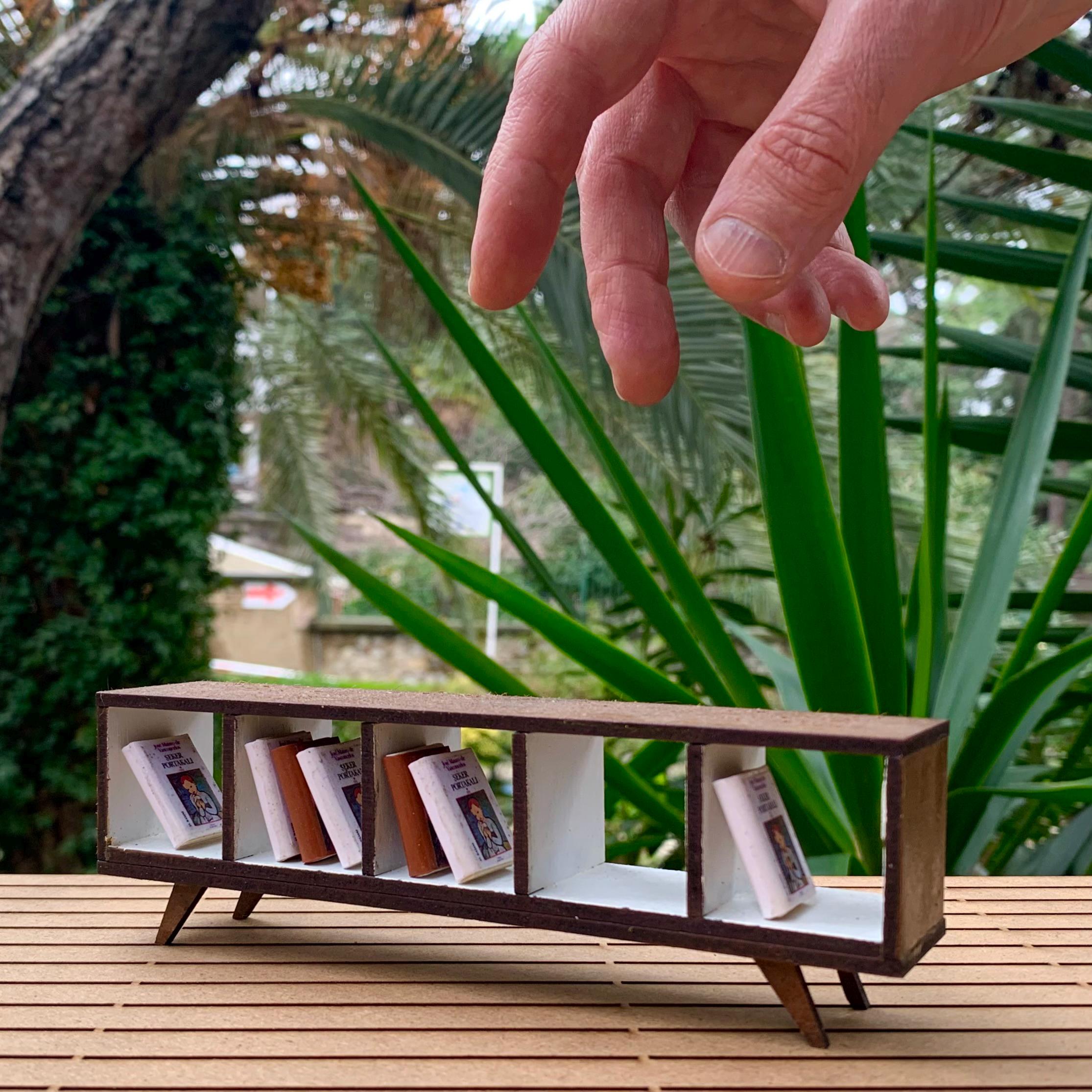 1/12 Mid Century Modern Dollhouse Furniture Collection, Miniature