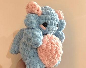 Crochet Bubblegum Dragon