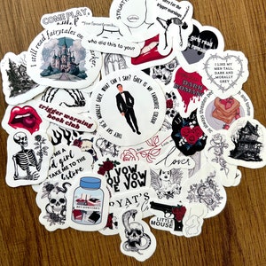 Sticker Pack- Dark Romance Booktok Theme