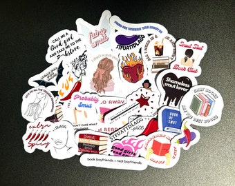 Sticker Pack- Smut Club, Smut book stickers