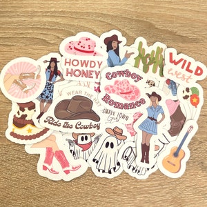 Sticker Pack Cowboy/Western Booktok Theme image 1