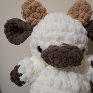 Cute Crochet Cow Plush