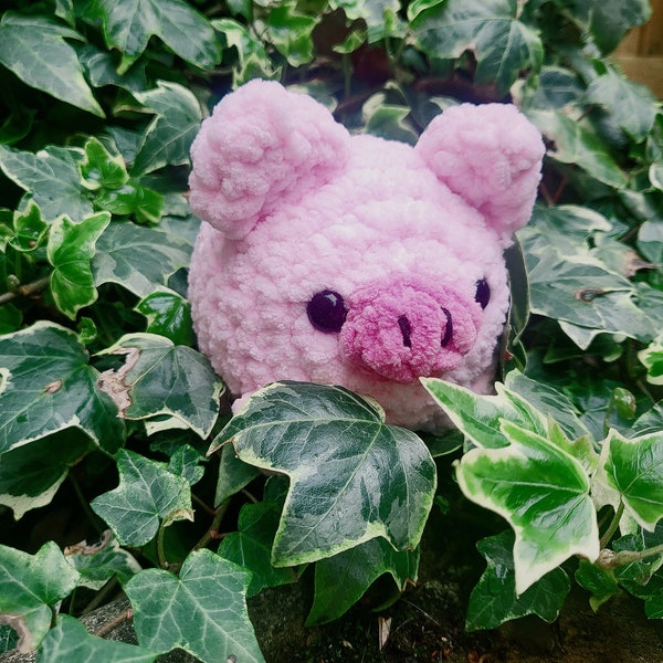 Chunky Crochet Pig