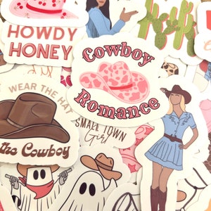 Sticker Pack Cowboy/Western Booktok Theme image 3