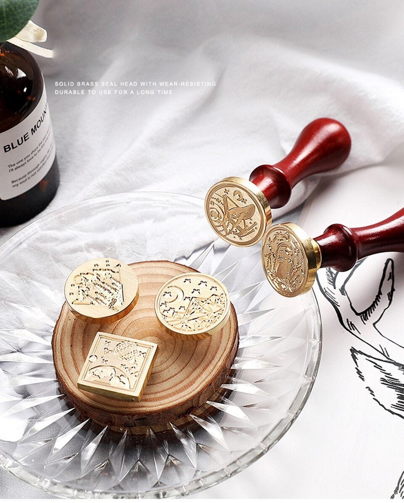 Sealing Wax Stamp Head DIY Wax Seals Designs Etsy