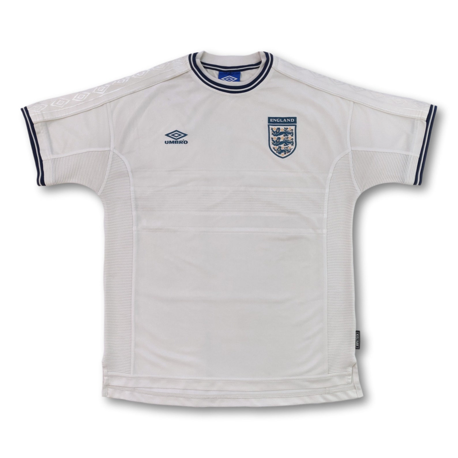 Vintage England Shirt 1999-01 white England Umbro football | Etsy