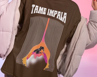 Vintage Tame Impala T-Shirt, Tame Impala Currents Shirt, Vintage 90s Bootleg Shirt