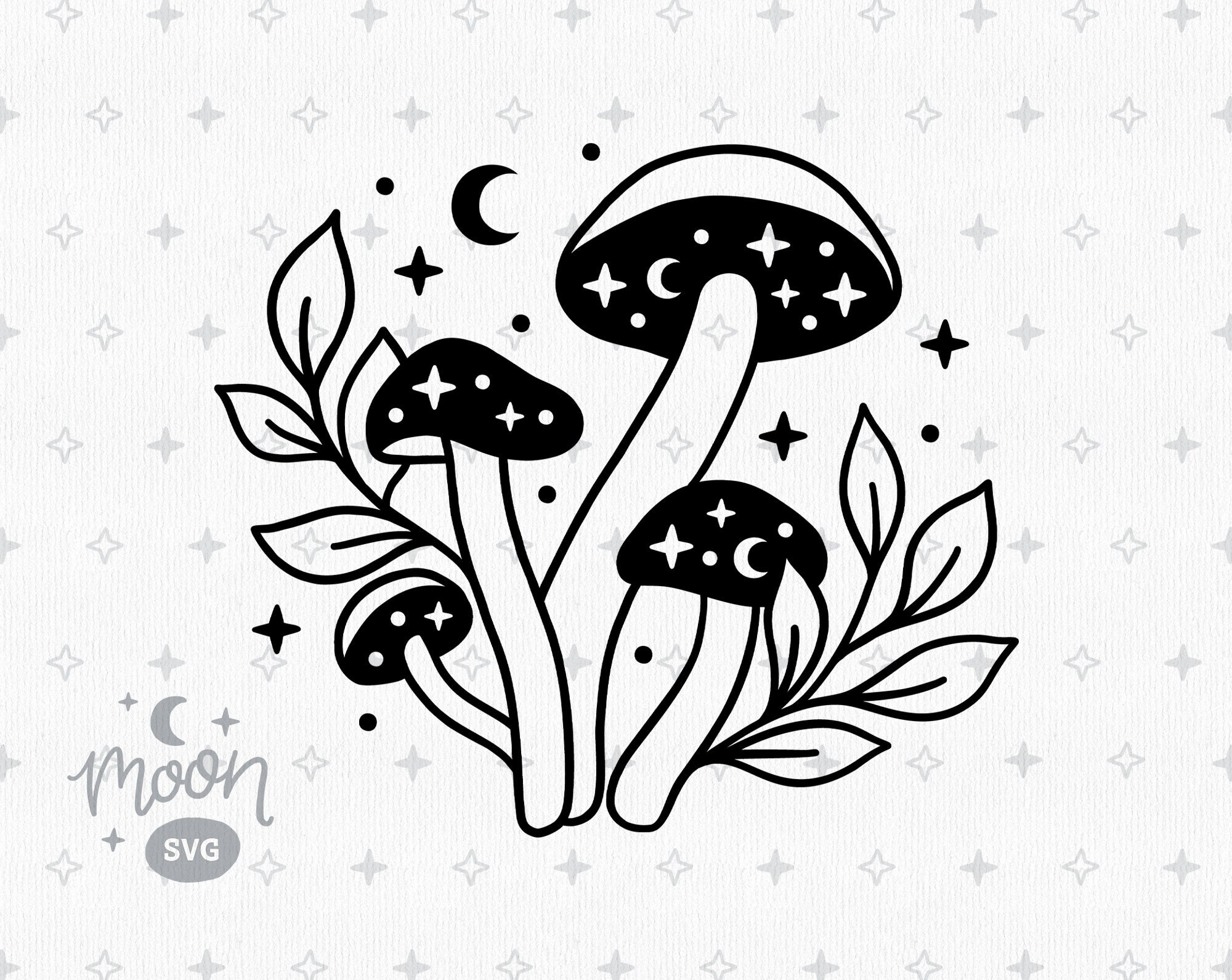 Mushroom bundle svg,mushroom clipart,mushroom vector,mushroom silhouette,.....