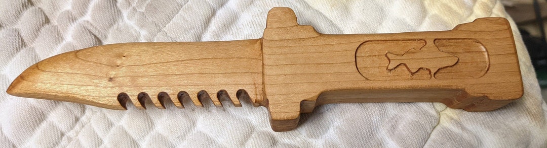 Wood Toy Knife Download VCARVE File - Etsy
