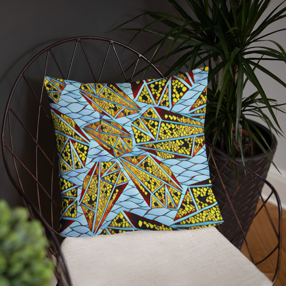 African Pattern Pillow Cover Decorative Throw Pillows Etsy
