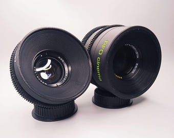 Super Takumar 55mm F1.8 SONY Eマウントセット オールドレンズ2本