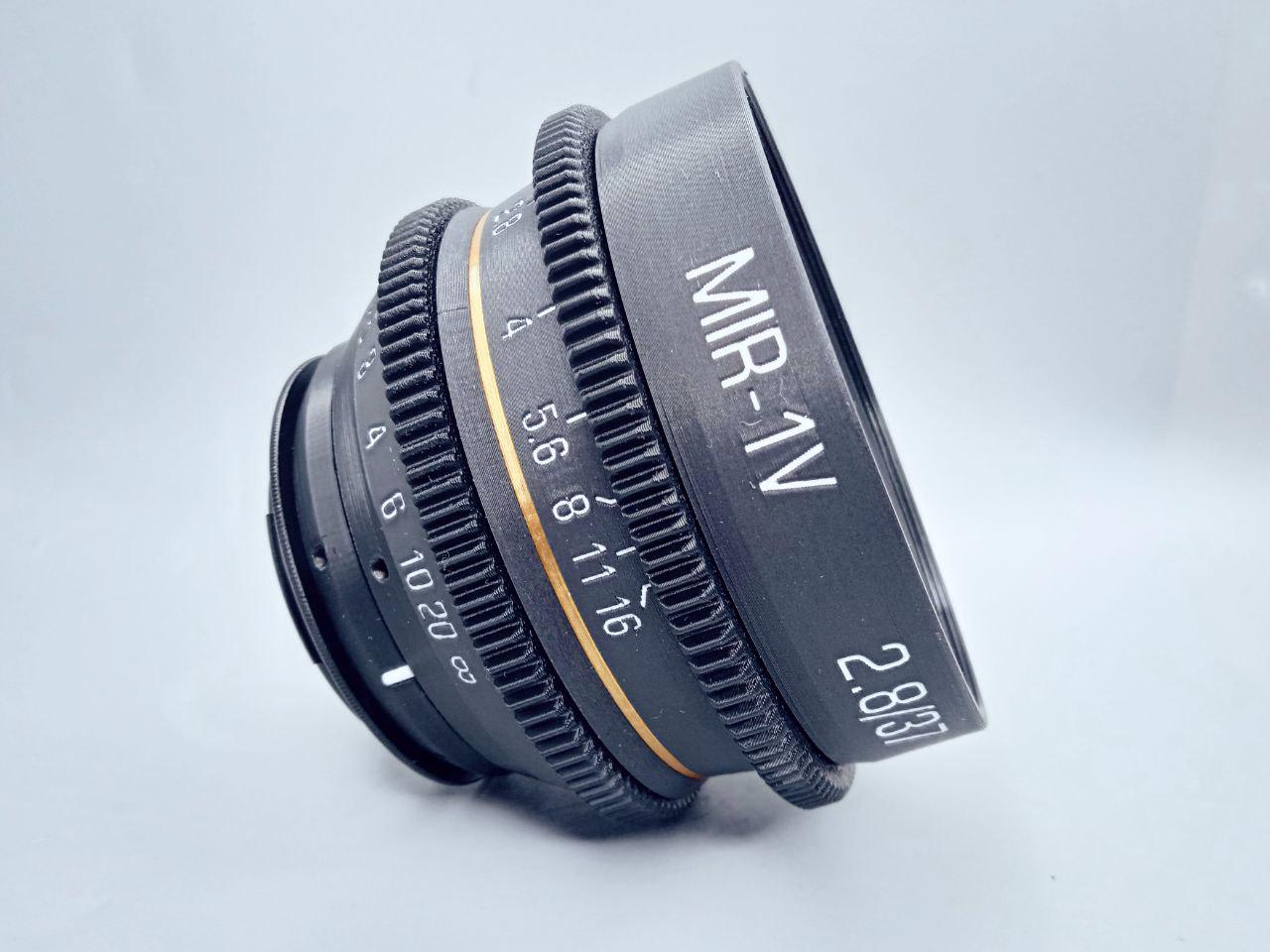 美品 MIR-1B MIR-1V 37mm f2.8 M42 FLEKTOGON Mir-1B 37mm f2.8