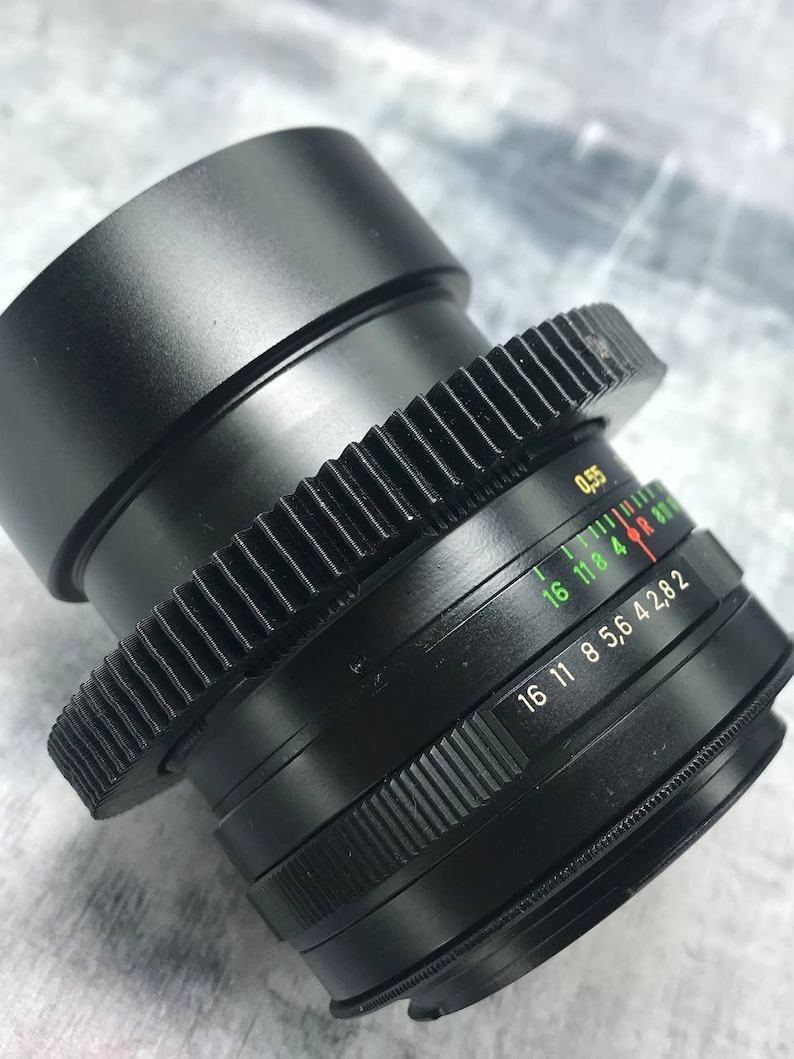 ANAMORPHIC Helios 44M 2/58mm Cine Mod Lens, Canon EF Mount Vintage Lens
