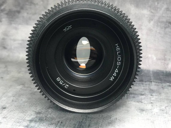 Vintage Helios 44-2 58mm F2 Lens, Anamorphic Bokeh, Canon EF Mount