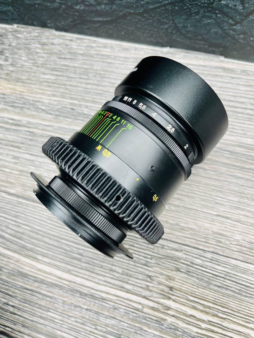 Obiettivo Helios 44 2/58 Prime Cine Mod con bokeh anamorfico per Sony-E! 44M-4 5