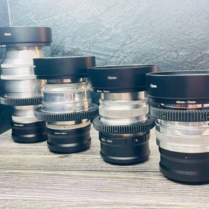 Mir-1B 37mm, Helios 44m 2/58mm, Tair-11 135mm, Jupiter-9 85mm, Cine mod lens, Sony Nex E-mount