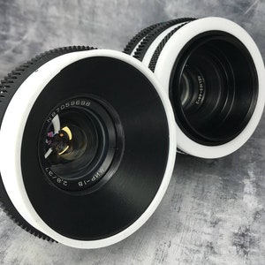 Mir-1B 37mm, Helios 44 2/58mm, Anamorphic, Cine mod lens, Canon EOS EF mount