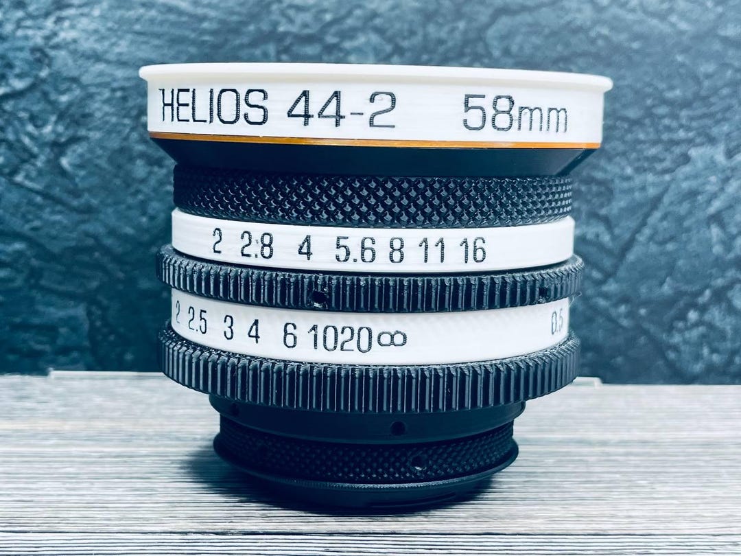 Helios 44M 58mm Canon EF Mount Vintage Anamorphic Cine Lens