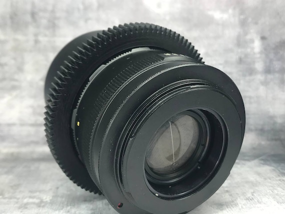 Helios 44 M 2/58 mm シネモッドレンズ、キヤノンEFマウントの