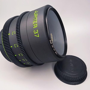 Rehoused Jupiter-37 135mm f/3.5 Cine Lens - Canon EF Mount
