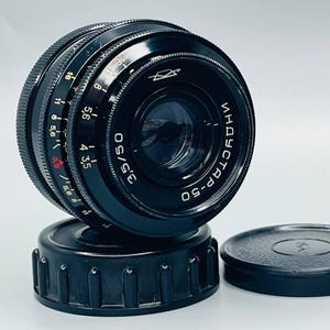 Lens INDUSTAR - 50 rangefinder (3.5/50 mm) Copy Tessar M39