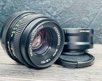 Super Takumar 55mm F1.8 SONY Eマウントセット オールドレンズ2本