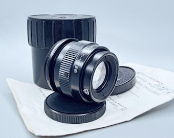 Lente Vega-11U 50 mm f/2.8 Copia Montura TESSAR M 39 Lente Vinage