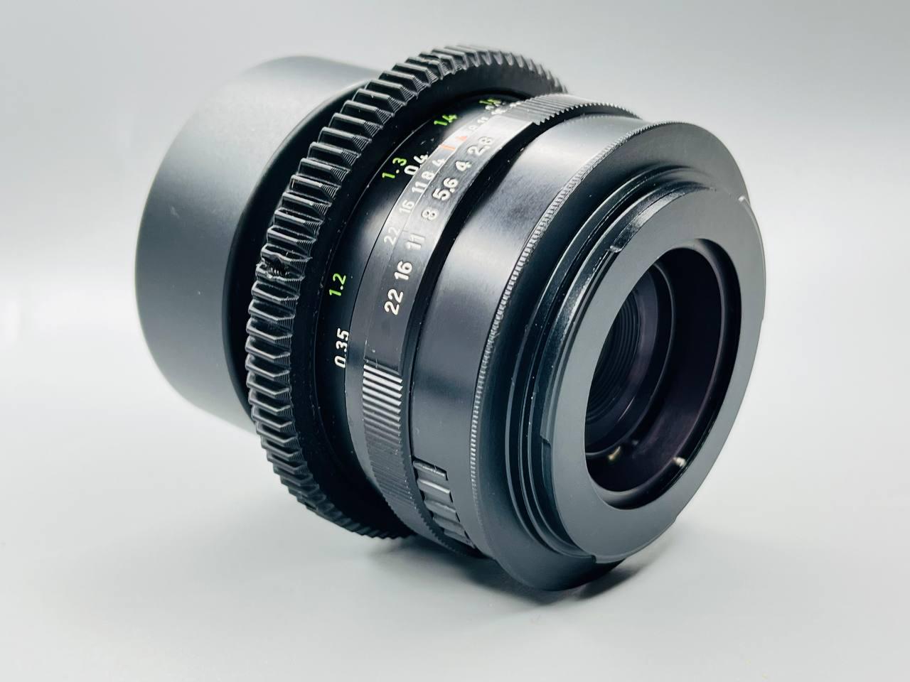 Carl Zeiss Jena Tessar 50mm F2.8 Vintage Lens - Canon EF Mount - Etsy