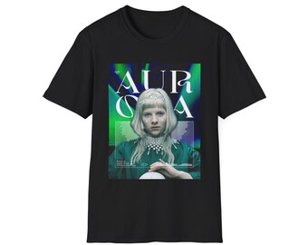 Aurora Front Print graphic the seed T-Shirt, Unisex Stylish Colourful Merch, Fashionable Cover Tee, Photography Poster Shirt, Music Fan Gift