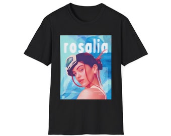 Rosalia Front Print Motomami graphic T-Shirt, Unisex Stylish Colourful Merch, Fashionable Cover Tee, Photograph Poster Shirt, Music Fan Gift