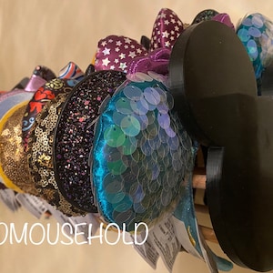 Mouse Ear Holder Wall Display Original 3D Printed Product of the USA