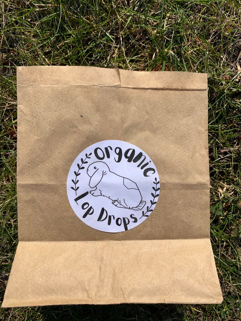 All Natural Bunny Poop for Fertilizer Organic Fed Holland Lop Etsy