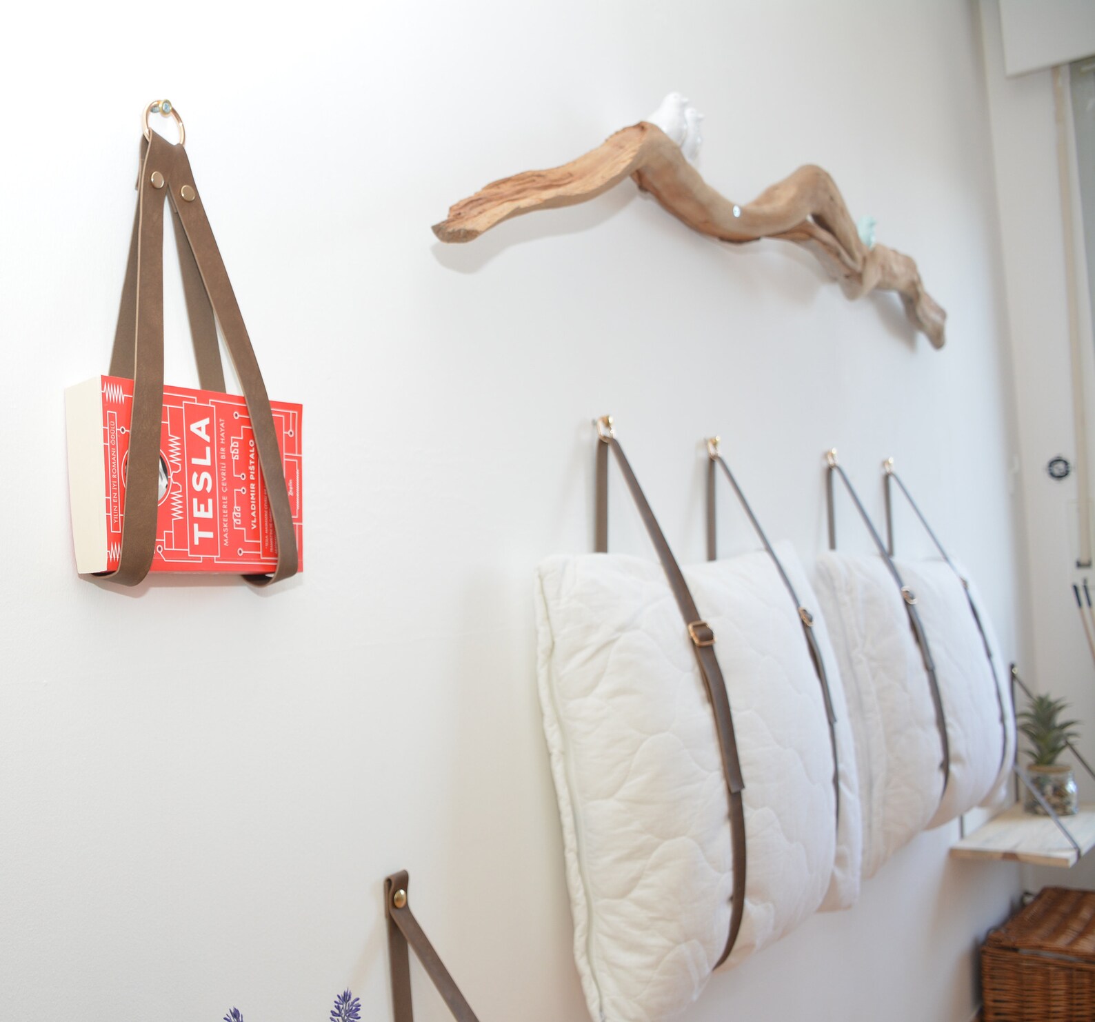 2pcs King Queen Bed Frame Headboard Pillow Holder Home Etsy