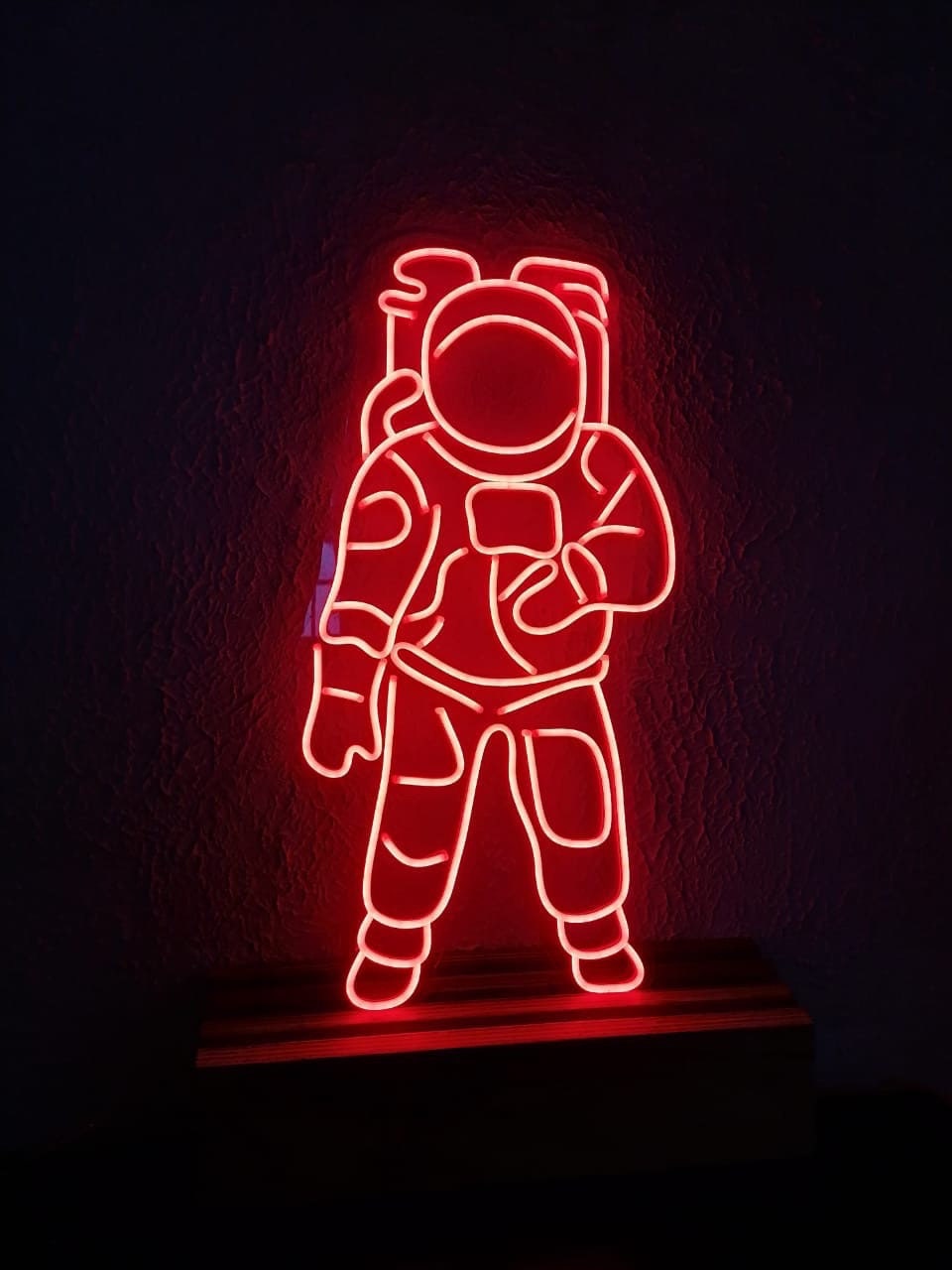 Astronaut Neon Sign Custom Neon Sign LED For Home Neon Wall | Etsy