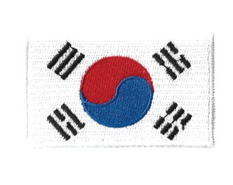 South Korea Flag Patch