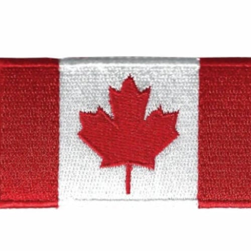 CANADA National Flag Embroidered Iron on Sew on Patch Badge Etsy Canada