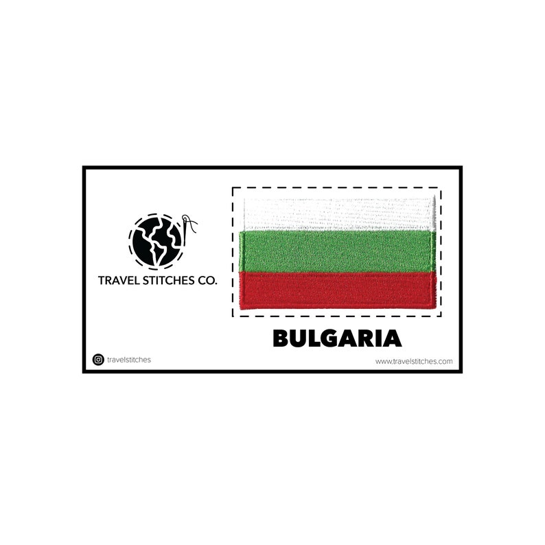 Bulgaria Flag Patch