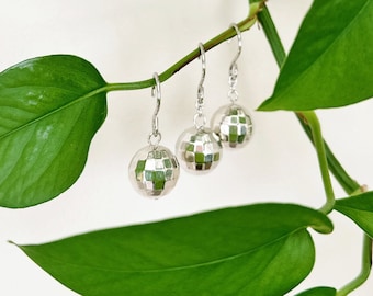 Disco Ball Plant Charm Houseplant Accessories | Set of 3