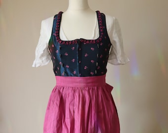 Vintage Dirndl with Apron and Blouse