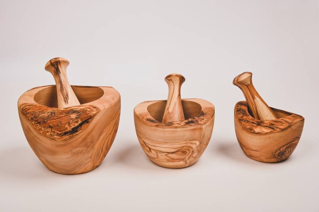 12+ Mortar Pestle Wooden