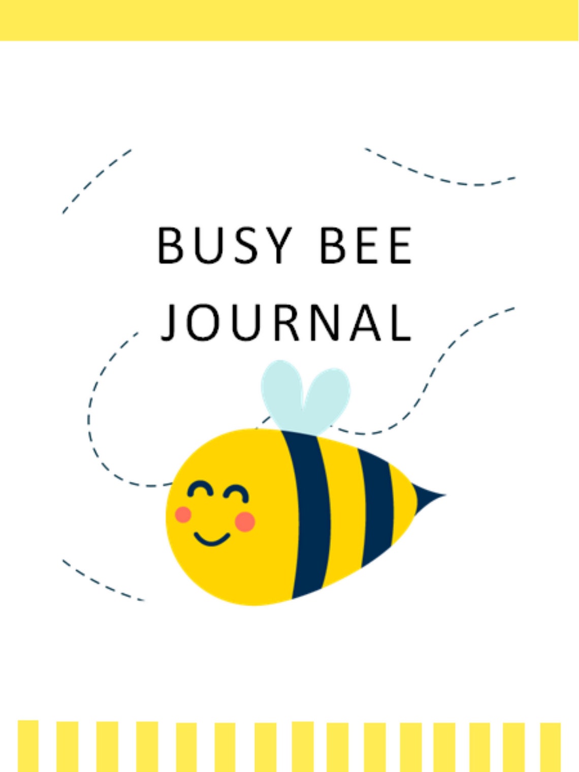 Busy Bee Journal for the Busy Mom Etsy España