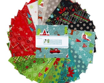 Riley Blake Snowed in Fabric - Etsy