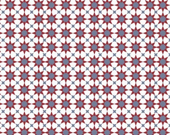 American Dream - Geometric Offwhite - Dani Mogstad - Riley Blake Designs - C11934-Offwhite - 100% Cotton Quilting Fabric