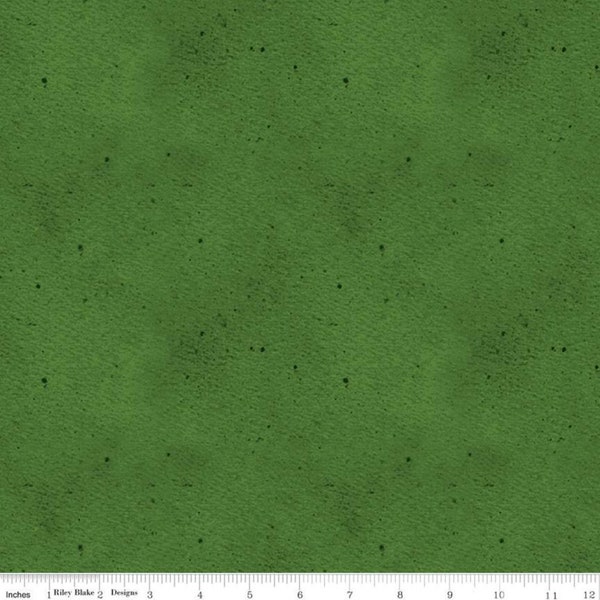 Painters Palette - Green Texture - J. Wecker Frisch - Riley Blake Designs -  C8944-Green - 100% Cotton Quilting Fabric