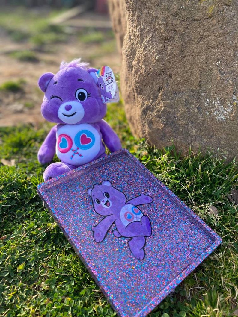 Bear with jar and tray