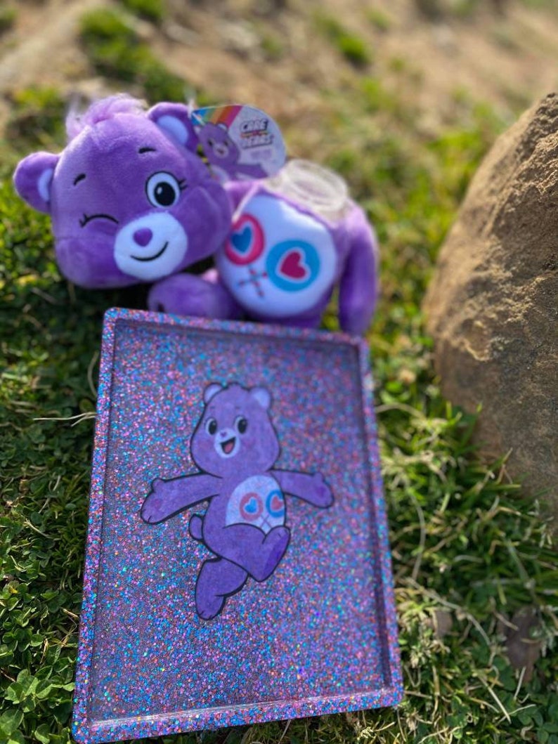 Bear with jar and tray