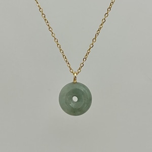 Round Jade Necklace